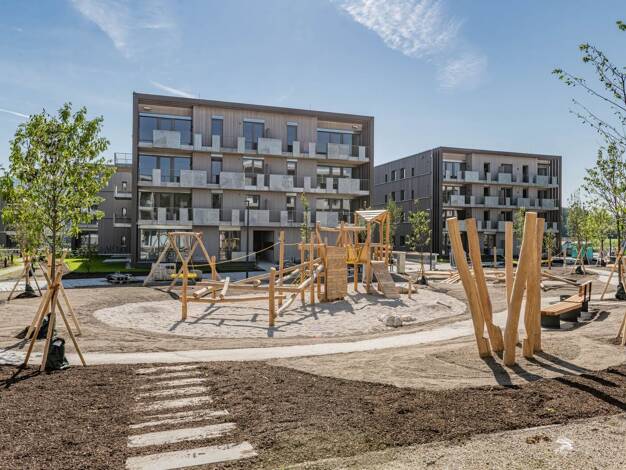 Wohnung zum Kauf - Erstbezug 431.753 € 3 Zimmer 77,4 m² 1. Geschoss Gneisfeldstraße 28 Morzg Salzburg 5020
