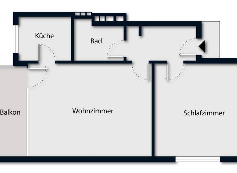 Wohnung zum Kauf 88.000 € 2 Zimmer 53,8 m² 1. Geschoss Innenstadt Bad Salzuflen-Innenstadt 32105