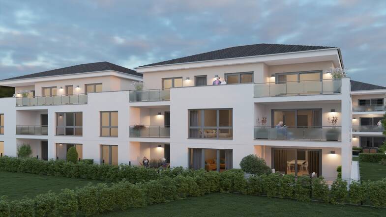 Wohnung zum Kauf - Neubau provisionsfrei 517.000 € 4 Zimmer 123,8 m² 1. Geschoss Lützellinden Gießen 35398