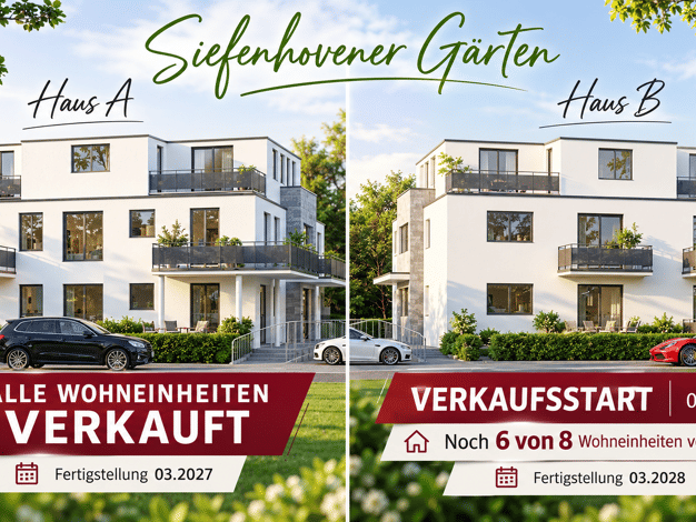 Wohnung zum Kauf - Neubau provisionsfrei 419.000 € 3 Zimmer 87,9 m² 1. Geschoss frei ab 01.03.2028 Aegidienberg Bad Honnef 53604