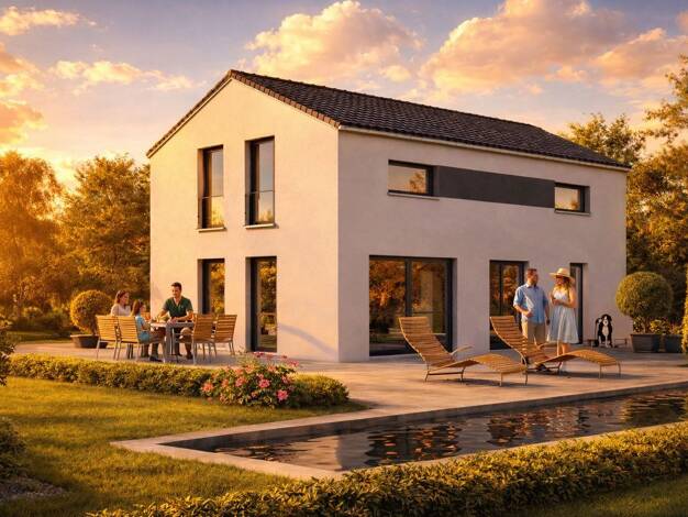 Einfamilienhaus zum Kauf provisionsfrei 533.000 € 4 Zimmer 136 m² 440 m² Grundstück Hegnenbach Altenmünster 86450
