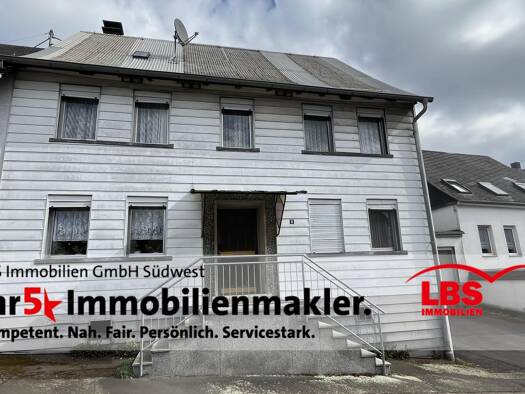 Reihenmittelhaus zum Kauf 98.000 € 5 Zimmer 130 m² 520 m² Grundstück Vollmersbach 55758