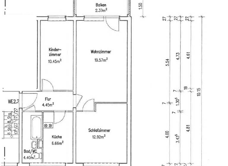 Wohnung zum Kauf 39.000 € 3 Zimmer 60,8 m² 3. Geschoss frei ab sofort Forstweg 10 Weißenborn Weißenborn/Erzgebirge 09600