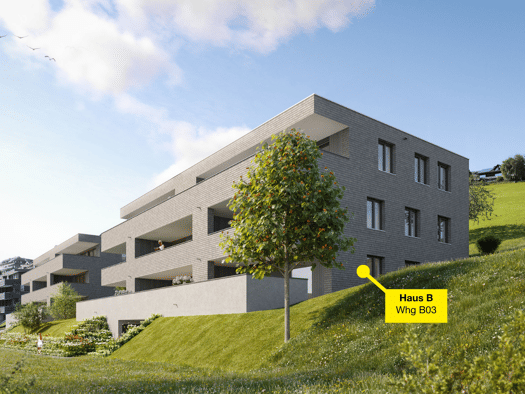 Terrassenwohnung zum Kauf - Erstbezug 506.000 € 3 Zimmer 72,4 m² Engelspitz Sulzberg 6934