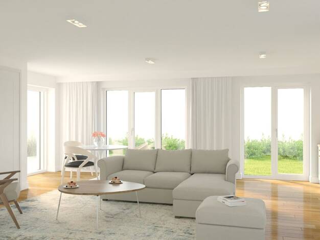 Wohnung zum Kauf - Erstbezug provisionsfrei 403.700 € 3,5 Zimmer 81 m² EG Lorestraße   Haus 2 WE 31 10 Dinkelsbühl 91550