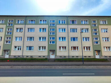 Wohnung zur Miete 411 € 3 Zimmer 60,4 m² 3. Geschoss frei ab 01.08.2025 Leipziger Allee 54a Anklam Anklam 17389