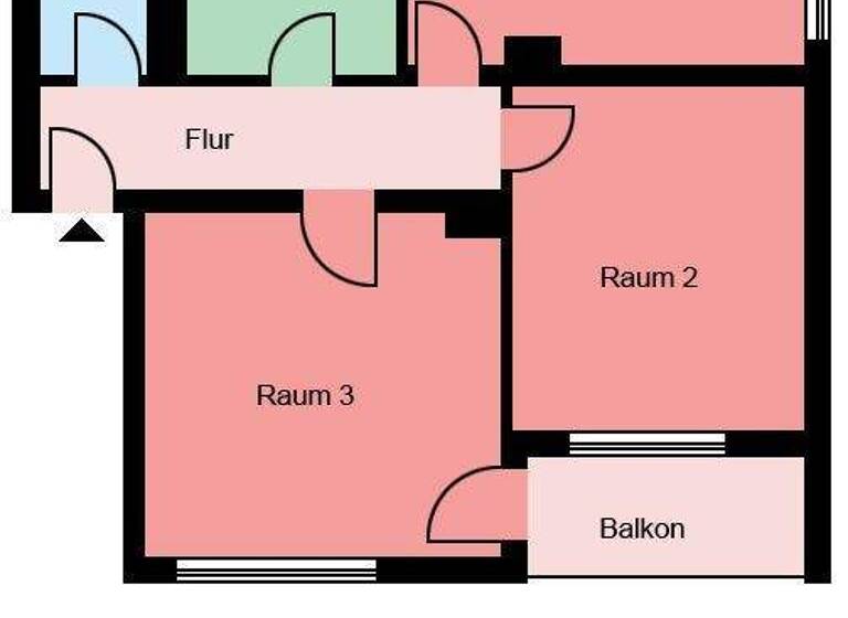 Wohnung zur Miete 459 € 3 Zimmer 61,7 m² 2. Geschoss frei ab 24.05.2026 Harkortstraße 14 Merklinde Castrop-Rauxel 44577