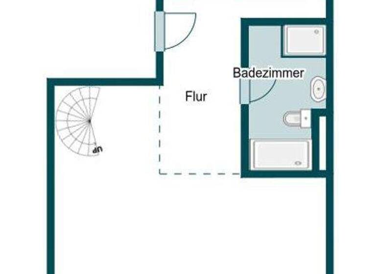 Maisonette zum Kauf 249.900 € 2 Zimmer 73,3 m² 3. Geschoss Großgründlach Nürnberg 90427