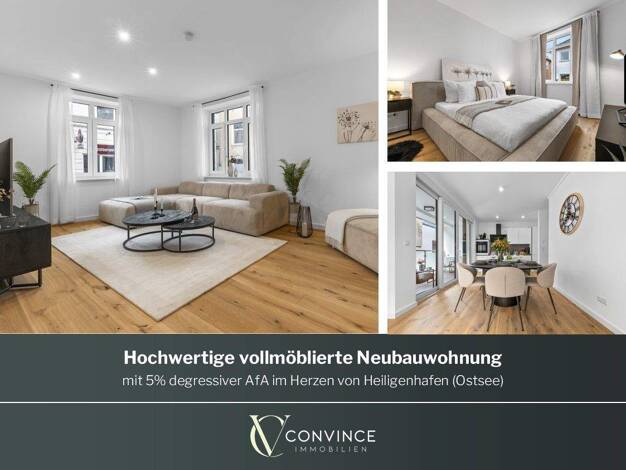 Wohnung zum Kauf - Erstbezug 539.500 € 3 Zimmer 99 m² EG frei ab sofort Heiligenhafen 23774
