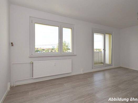 Wohnung zur Miete 394 € 3 Zimmer 63,1 m² 5. Geschoss frei ab 01.04.2026 Guldenstraße 1 Silberhöhe Halle (Saale) 06132