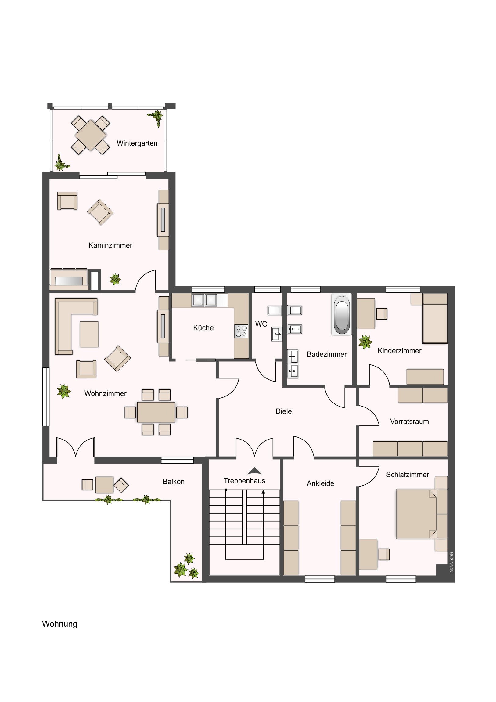 Wohnung zum Kauf 199.900 € 5 Zimmer 155,3 m²<br/>Wohnfläche 1.<br/>Geschoss Sprotta-Siedlung Doberschütz 04838