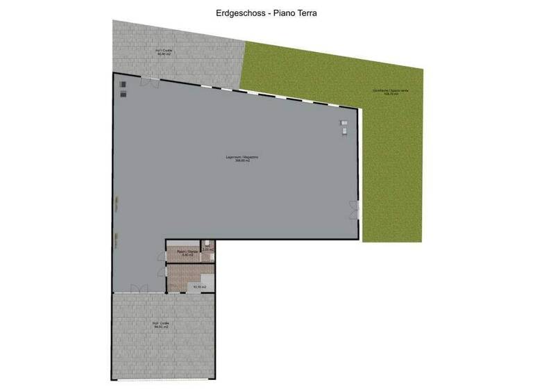 Halle/Industriefläche zum Kauf 1.300.000 € 878 m² Lagerfläche Terlan 39018