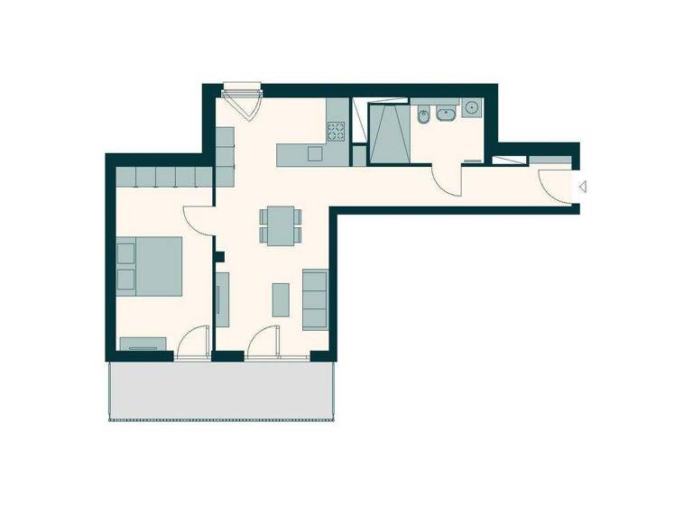 Wohnung zur Miete 1.349 € 2 Zimmer 66,5 m² 3. Geschoss Friedenauer Höhe 10 Friedenau Berlin 12159