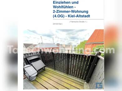 Wohnung zur Miete Tauschwohnung 1.000 € 2 Zimmer 58 m² 4. Geschoss Kiel 24103