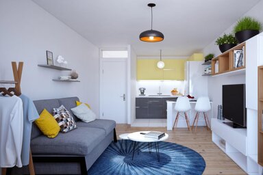 Wohnung zur Miete 196 € 1 Zimmer 32,7 m² 11. Geschoss frei ab 01.02.2025 Schrotebogen 12 Neustädter Platz Magdeburg 39126