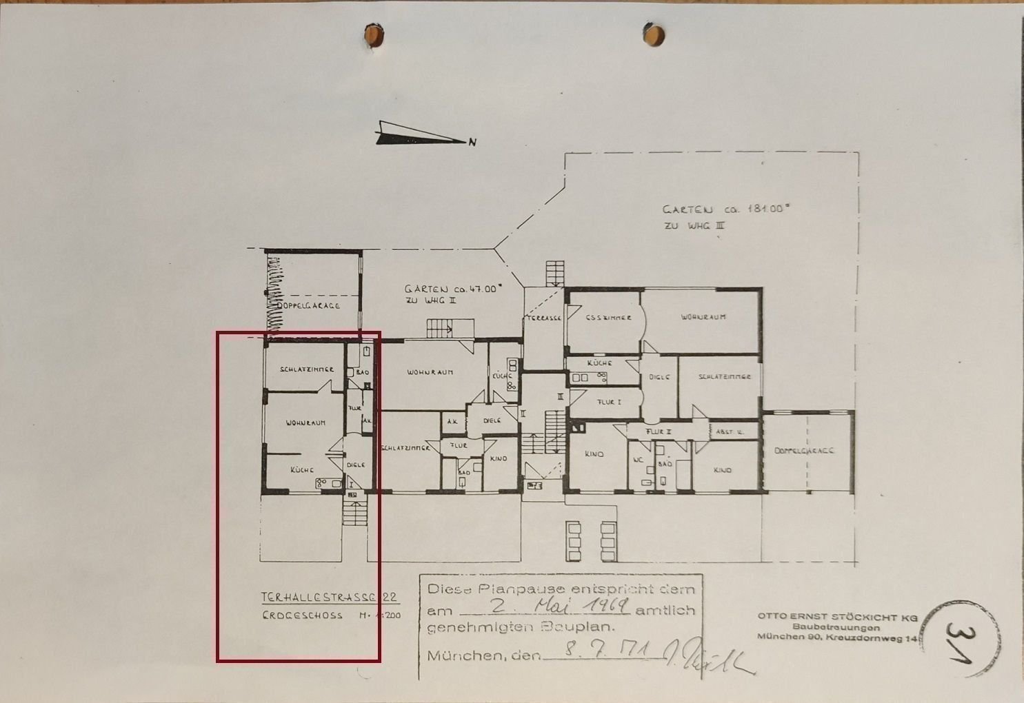 Wohnung zum Kauf als Kapitalanlage geeignet 2 Zimmer 48 m²<br/>Wohnfläche Terhallestraße 32 Harlaching München 81545