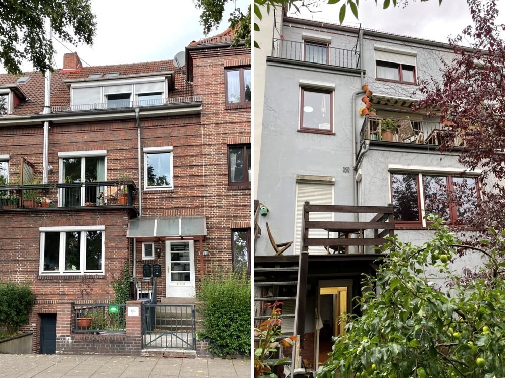 Mehrfamilienhaus zum Kauf 498.000 € 8 Zimmer 222 m²<br/>Wohnfläche 210 m²<br/>Grundstück Walle Bremen - Walle 28219