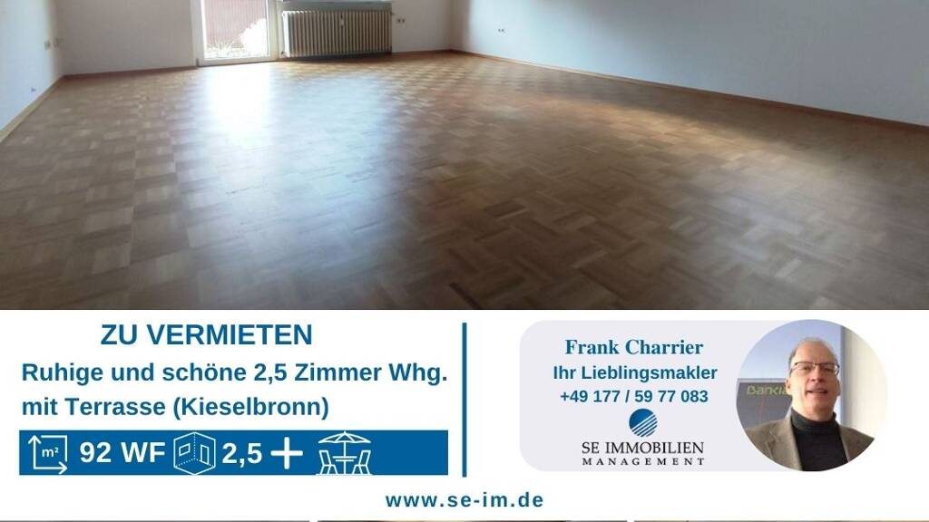 Wohnung zur Miete 828 € 2,5 Zimmer 92 m² Kieselbronn 75249