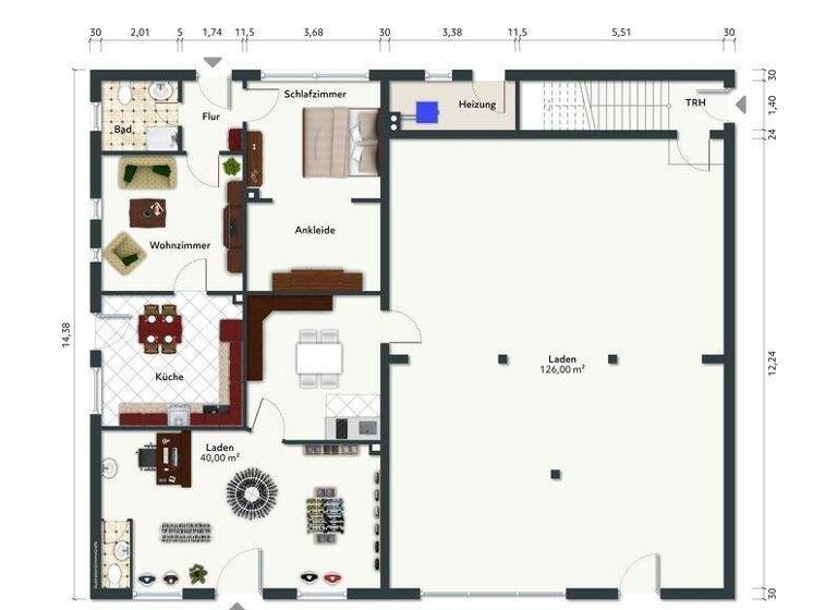 Mehrfamilienhaus zum Kauf 280.000 € 9 Zimmer 160 m² 1.205 m² Grundstück Rabel 24376