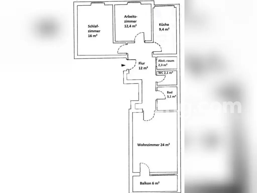 Wohnung zur Miete 900 € 3,5 Zimmer 84 m²<br/>Wohnfläche 3.<br/>Geschoss Alte Kaserne München 80636