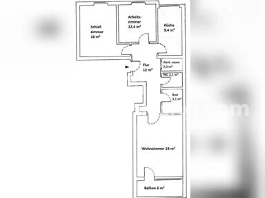 Wohnung zur Miete 900 € 3,5 Zimmer 84 m² 3. Geschoss Alte Kaserne München 80636