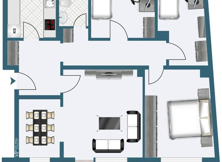 Wohnung zum Kauf 190.000 € 4,5 Zimmer 84 m² Altenbochum Bochum 44803
