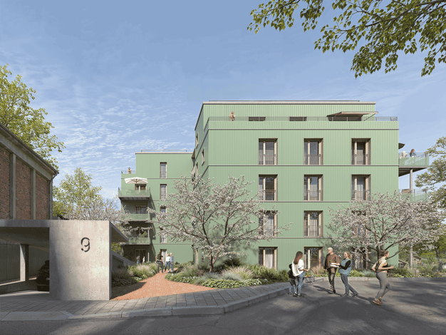 Wohnung zum Kauf - Neubau provisionsfrei 374.900 € 2 Zimmer 58,6 m² 2. Geschoss frei ab 01.05.2028 Nippes Nippes 50733