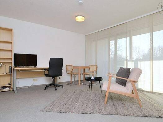 Wohnung zur Miete Wohnen auf Zeit 695 € 1 Zimmer 38 m² frei ab 01.01.2026 Gärten b Wöhrd Nürnberg 90489