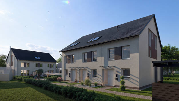 Reihenendhaus zum Kauf - Neubau provisionsfrei 639.900 € 5,5 Zimmer 143 m² 215 m² Grundstück Eltersdorfer Straße 35 Eltersdorf Erlangen / Eltersdorf 91058
