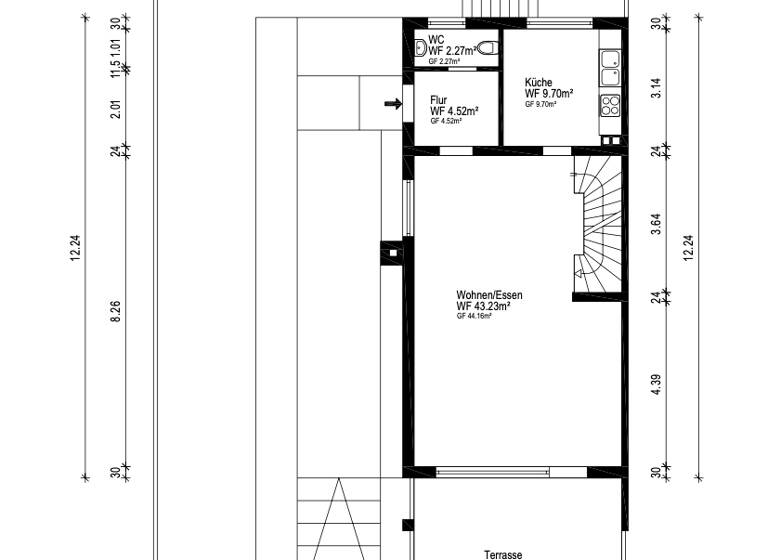 Doppelhaushälfte zum Kauf 650.000 € 5 Zimmer 177 m² 500 m² Grundstück Zolling 85406