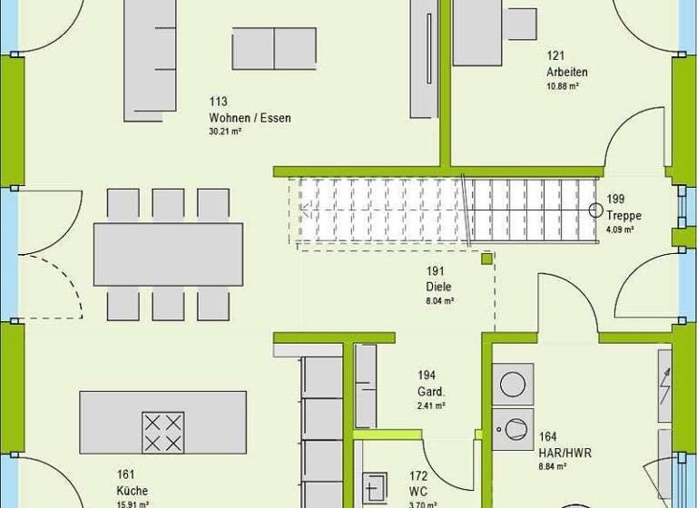 Einfamilienhaus zum Kauf - Erstbezug provisionsfrei 297.989 € 5 Zimmer 162 m² 700 m² Grundstück Glashütten 95496