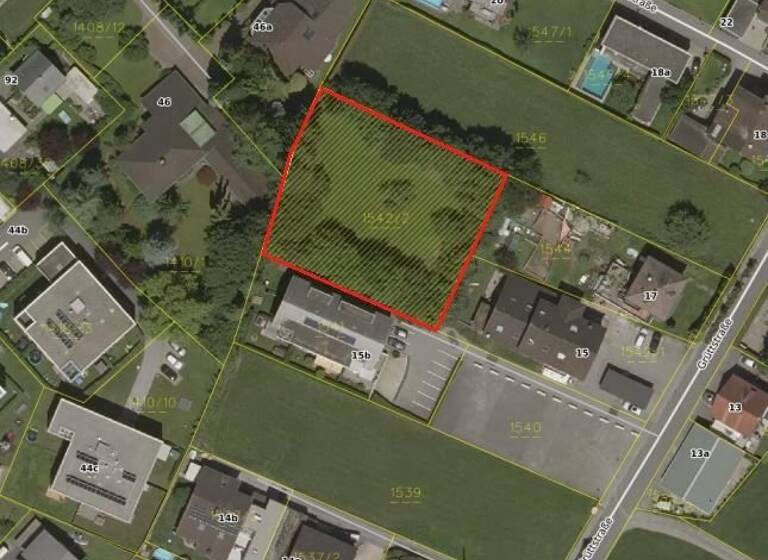 Grundstück zum Kauf 1.710 m² Grundstück Grüttstraße Lustenau 6890