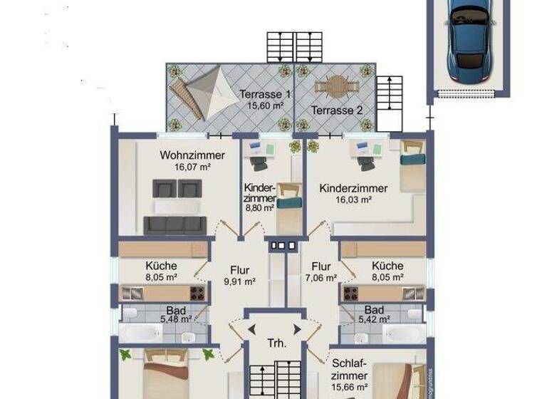 Wohnung zum Kauf 420.000 € 5 Zimmer 133 m² EG Heusenstamm 63150
