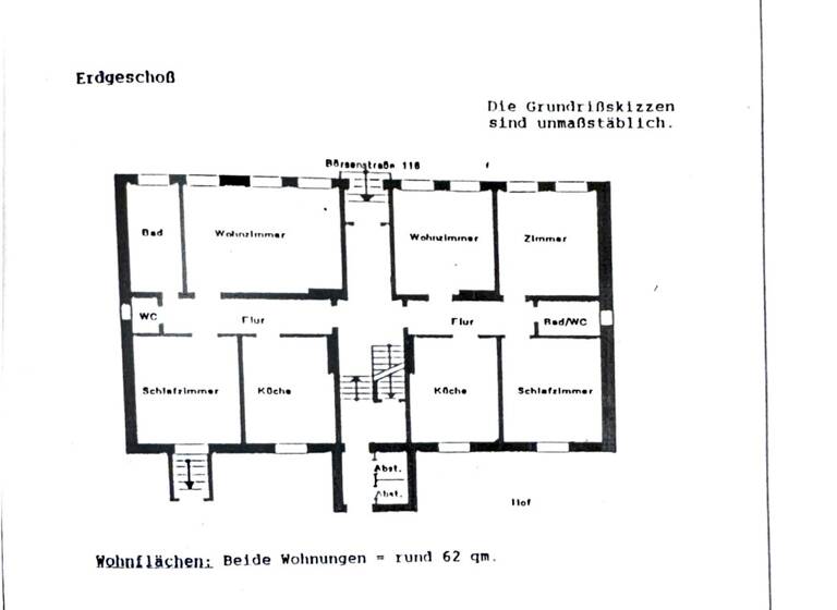 Mehrfamilienhaus zum Kauf 479.000 € 456 m² 366 m² Grundstück Börsenstraße 116 Bant Wilhelmshaven 26382