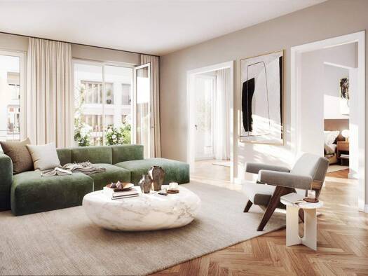 Wohnung zum Kauf - Erstbezug 898.000 € 3 Zimmer 81,9 m² 2. Geschoss Schwiebusser Straße 15 Kreuzberg Berlin Kreuzberg 10965