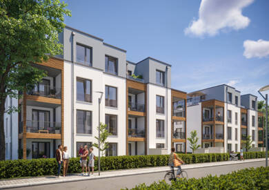 Wohnung zum Kauf - Neubau provisionsfrei 322.900 € 2 Zimmer 57,6 m² EG Niederdorfelden 61138