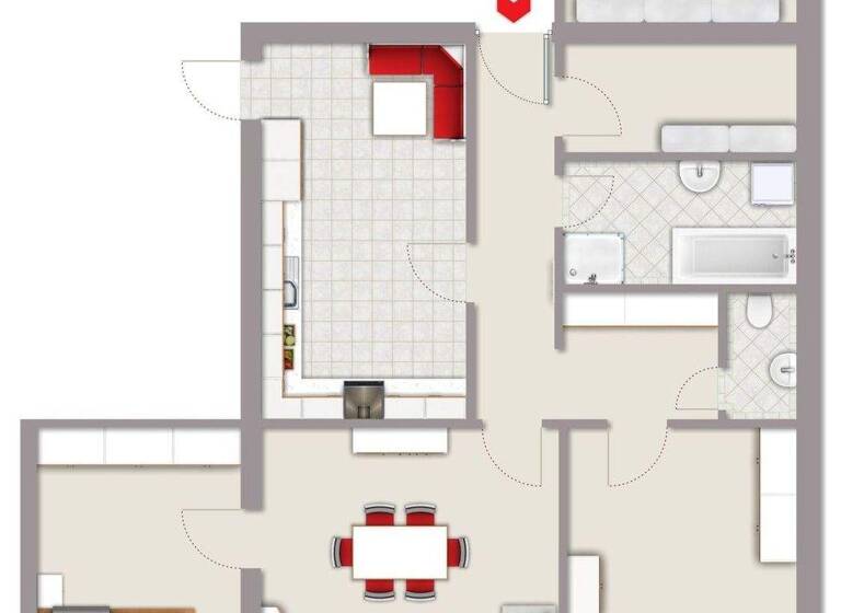 WG-Zimmer zum Kauf 198.000 € 3,5 Zimmer 125,2 m² 1. Geschoss Engen 78234