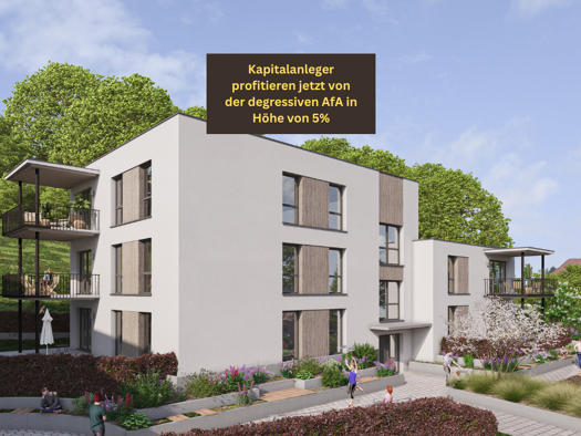 Wohnung zum Kauf - Neubau provisionsfrei 404.500 € 2 Zimmer 58 m² 1. Geschoss Auggener Weg 6a Müllheim 79379