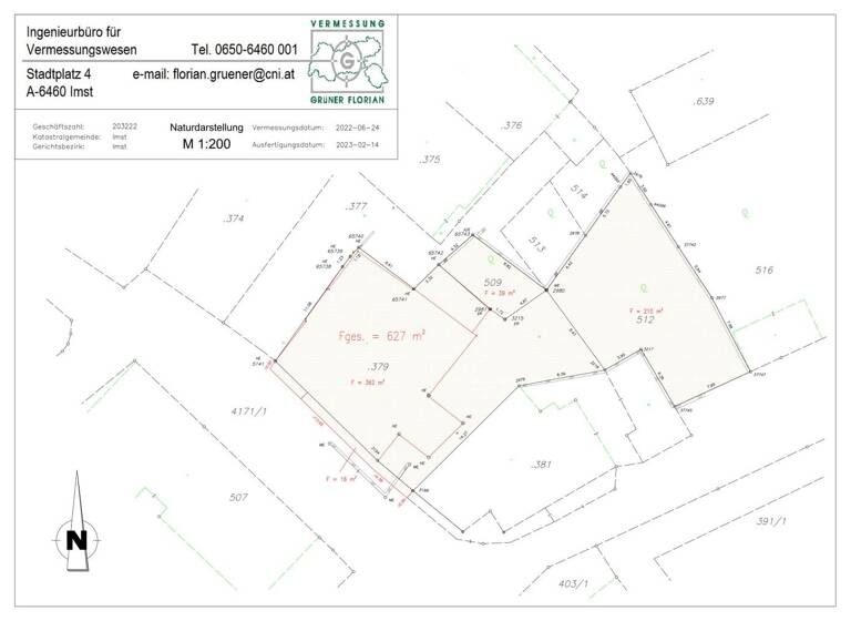 Grundstück zum Kauf 643 m² Grundstück Imst 6460