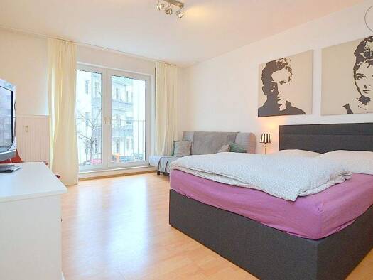 Studio zur Miete Wohnen auf Zeit 1.110 € 1 Zimmer 45 m² frei ab sofort St Johannis Nürnberg 90419