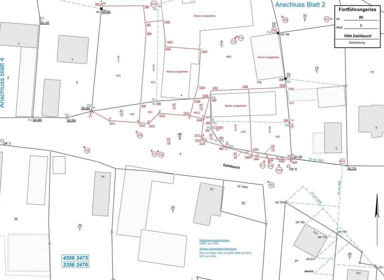 Grundstück zum Kauf 119.500 € 531 m² Grundstück Pötzschau Rötha 04571