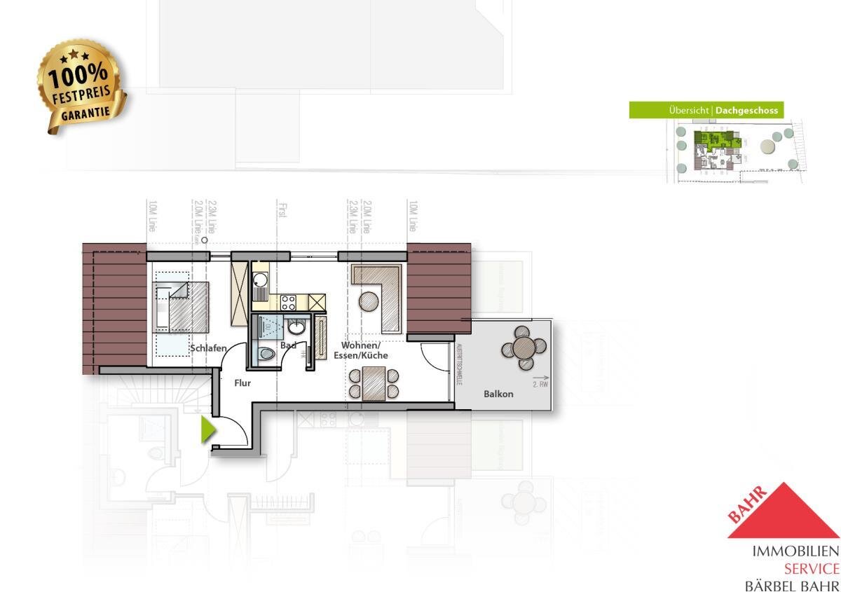 Wohnung zum Kauf provisionsfrei 299.000 € 2 Zimmer 45 m²<br/>Wohnfläche Münchingen Korntal-Münchingen 70825