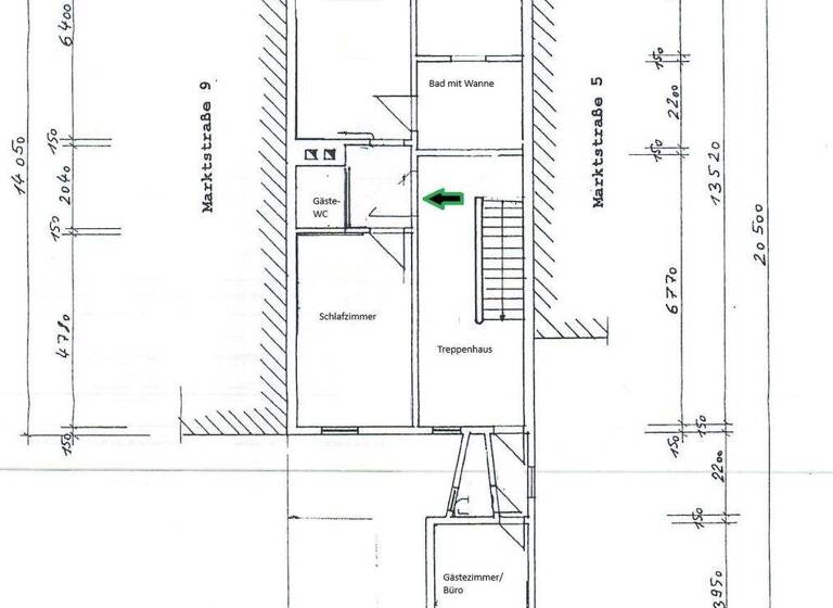 Wohnung zur Miete 465 € 2,5 Zimmer 66 m² Geschoss 1/2 frei ab 01.03.2026 Neustadt Neustadt an der Orla 07806