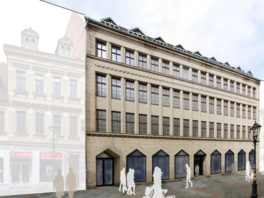 Büro zur Miete provisionsfrei Hauptstraße 3-5 / Hauptstraße 11 Innenstadt Zwickau 08056