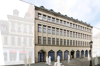 Büro-/Praxisfläche zur Miete provisionsfrei Hauptstraße 3-5 / Hauptstraße 11 Innenstadt Zwickau 08056