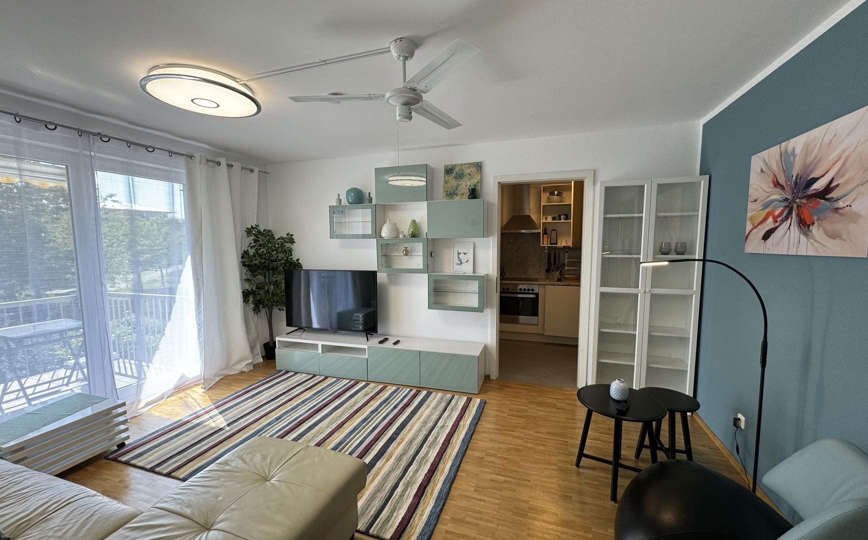 Wohnung zur Miete 1.300 € 2 Zimmer 55 m²<br/>Wohnfläche 1.<br/>Geschoss Haar Haar 85540