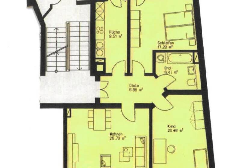 Wohnung zum Kauf 300.000 € 3 Zimmer 91 m²<br/>Wohnfläche 3.<br/>Geschoss Schleußig Leipzig 04229