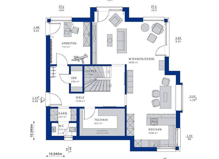 Einfamilienhaus zum Kauf 694.640 € 5 Zimmer 165 m² 425 m² Grundstück Sandwiese Alsbach-Hähnlein 64665