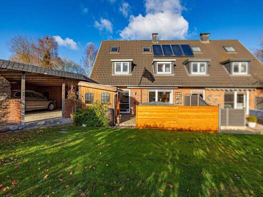 Doppelhaushälfte zum Kauf 310.000 € 3,5 Zimmer 101,7 m² 496 m² Grundstück Langballig 24977