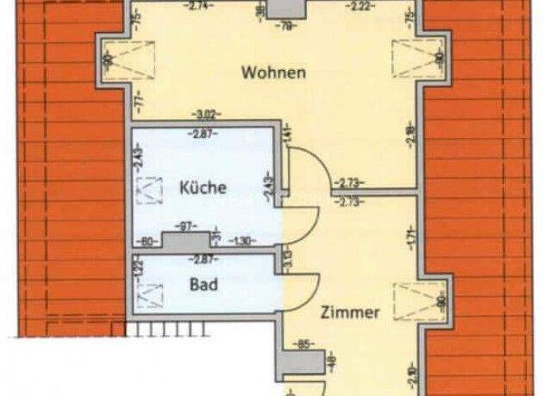 Wohnung zum Kauf 105.000 € 2 Zimmer 38,1 m² Reutershagen Rostock 18069